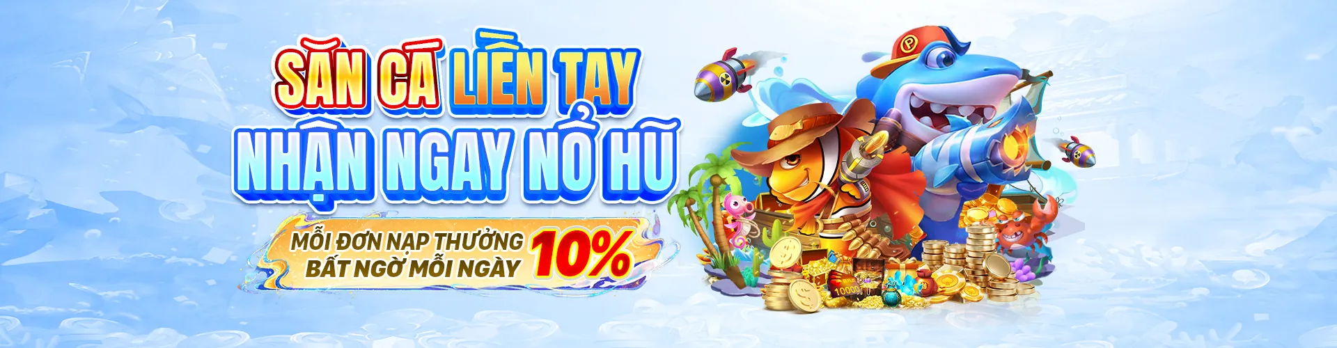 Hình ảnh chính của 68wim Bắn Cá, thể hiện trò chơi bắn cá trực tuyến sôi động